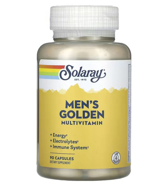 Solaray Men's Golden Multivitamin (90 капс)