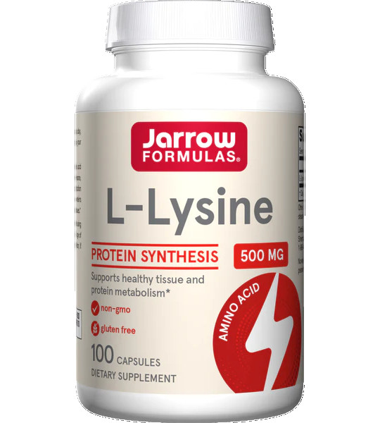 Jarrow Formulas L-Lysine 500 mg (100 капс)