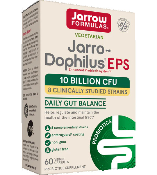 Jarrow Formulas Jarro-Dophilus EPS 10 Billion CFU Veg Caps (60 капс)