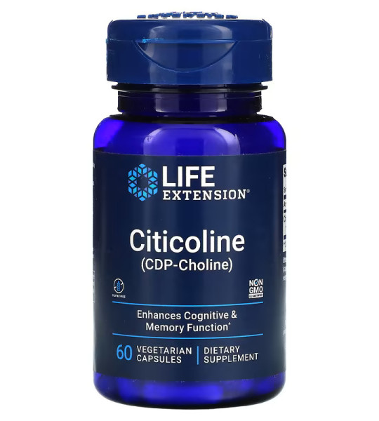 Life Extension Citicoline (CDP-Choline) Veg Caps (60 капс)