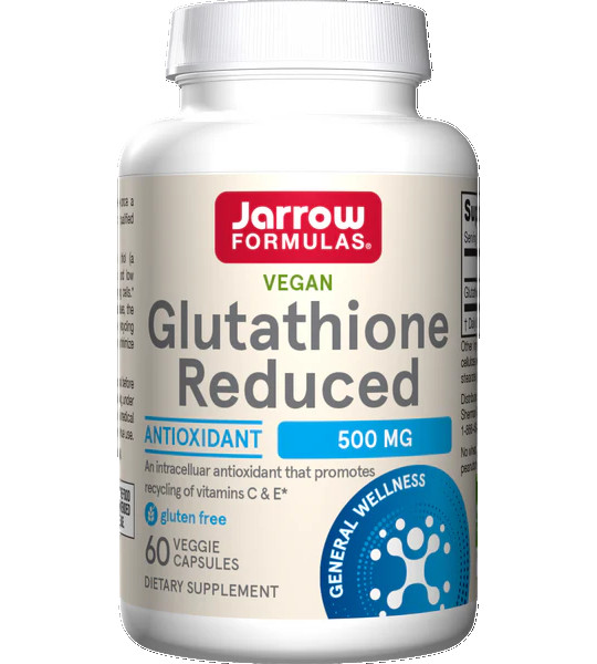Jarrow Formulas Glutathione Reduced 500 mg Veg Caps (60 капс)