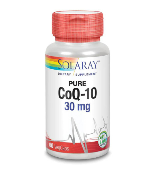 Solaray Pure CoQ-10 30 mg VegCaps (60 капс)