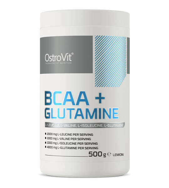 OstroVit BCAA + Glutamine 500 грамм
