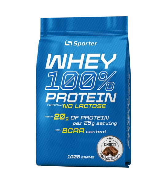 Sporter Whey 100% Protein Lactose Free (1000 грам)
