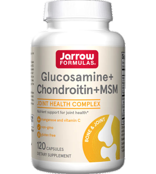 Jarrow Formulas Glucosamine + Chondroitine + MSM (120 капс)