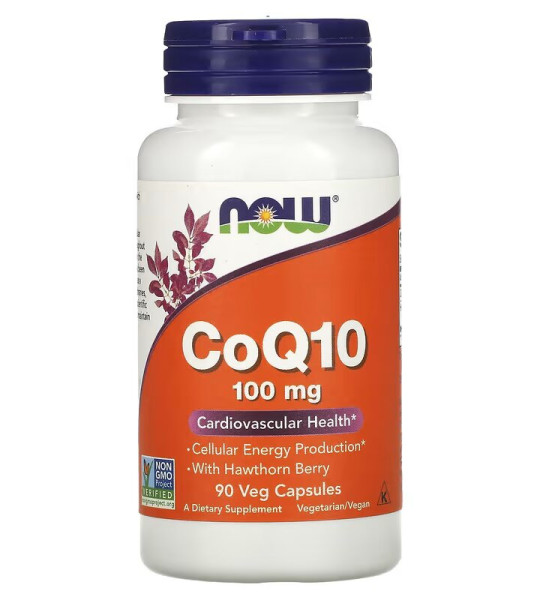 NOW CoQ10 100 mg Veg Caps (90 капс)