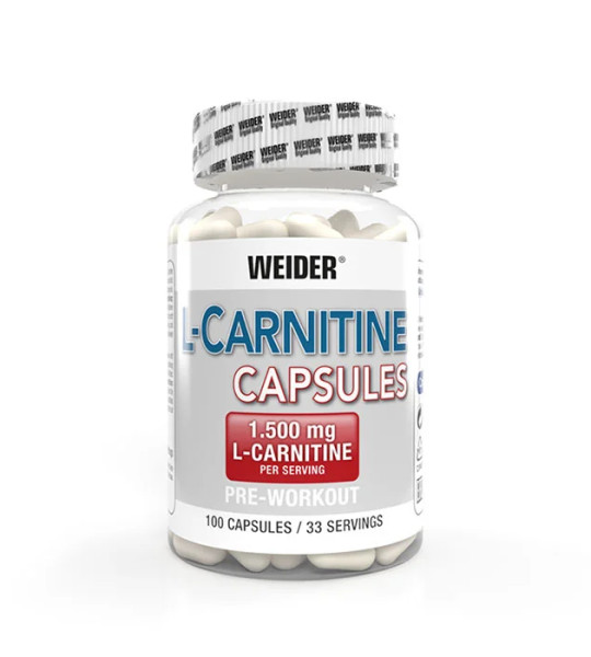 Weider L-Carnitine Capsules 1500 мг (100 капс)
