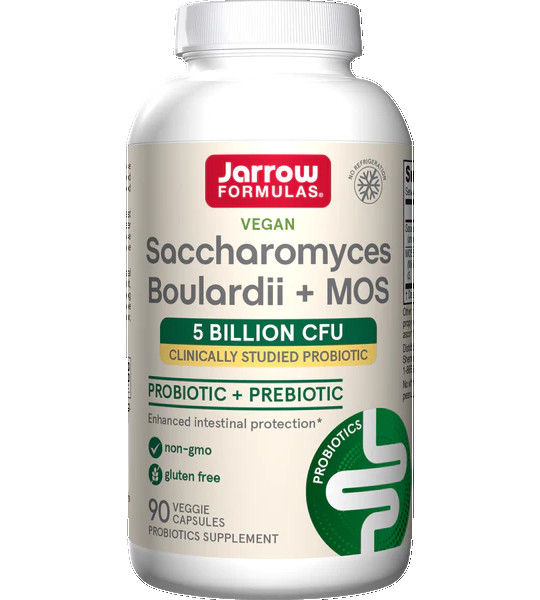 Jarrow Formulas Saccharomyces Boulardii + MOS Veg Caps (90 капс)