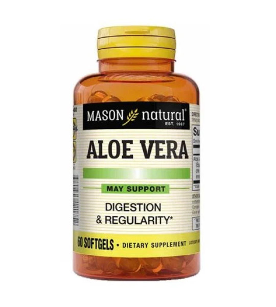 Mason Natural Aloe Vera Gel 5000 mg softgels (60 капс)