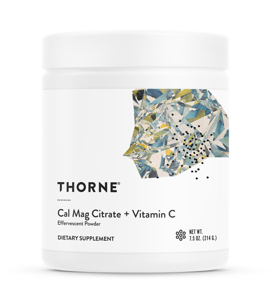 Thorne Cal Mag Citrate + Vitamin C (214 грам)