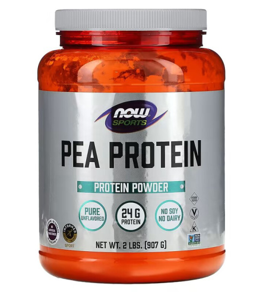 NOW Sports Pea Protein Powder (907 грам)