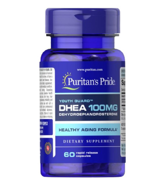 Puritan's Pride DHEA 100 mg (60 капс)