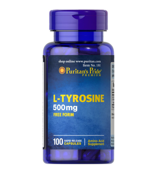 Puritan's Pride L-Tyrosine 500 mg (100 капс)