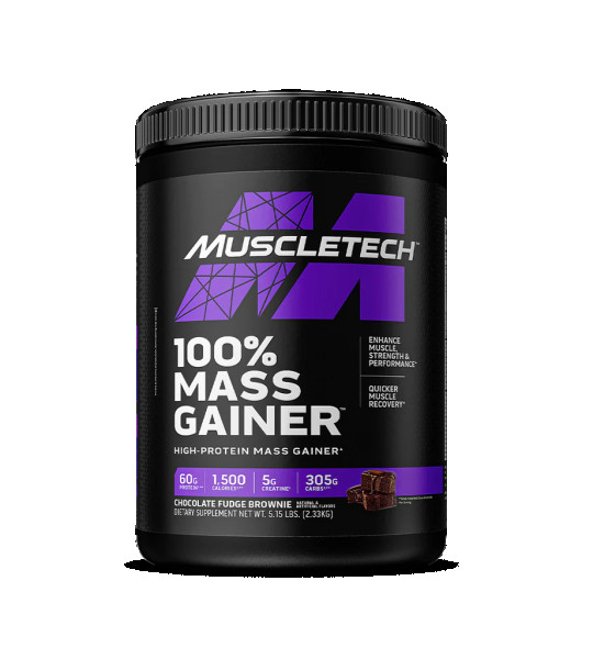 MuscleTech 100% Mass Gainer (2330 грам)