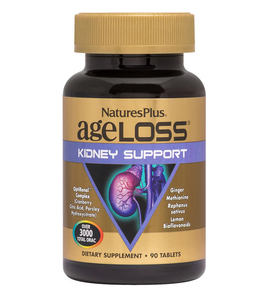 NaturesPlus AgeLoss Kidney Support (90 табл)