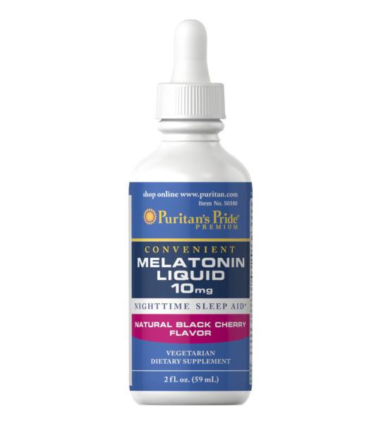 Puritan's Pride Melatonin Liquid 10 мг 59 мл