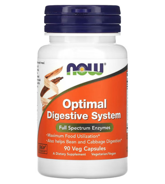 NOW Optimal Digestive System Veg Caps (90 капс)