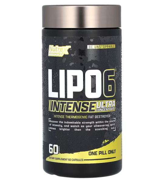 Nutrex Lipo 6 Black Intense Ultra Concentrate (60 капс)