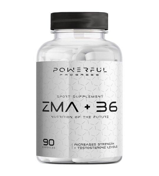 Powerful Progress ZMA+B6 (90 капс)