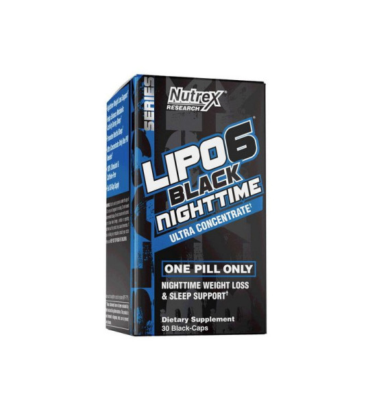 Nutrex Lipo 6 Black NightTime Ultra Concentrate (30 капс)