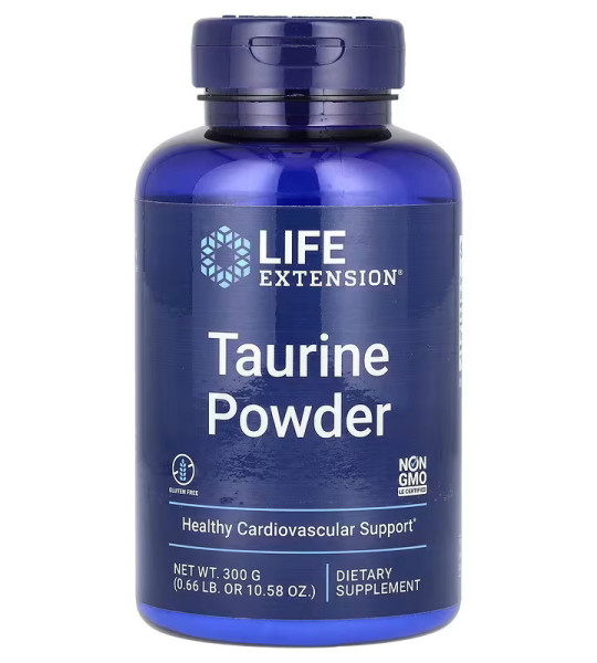 Life Extension Taurine Powder 750 mg (300 грам)