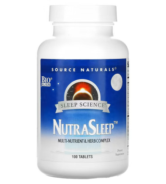 Source Naturals Nutra Sleep 100 табл