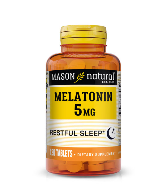 Mason Natural Melatonin 5 mg (120 табл)