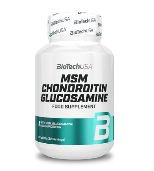 BioTech (USA) MSM Chondroitin Glucosamine 60 табл