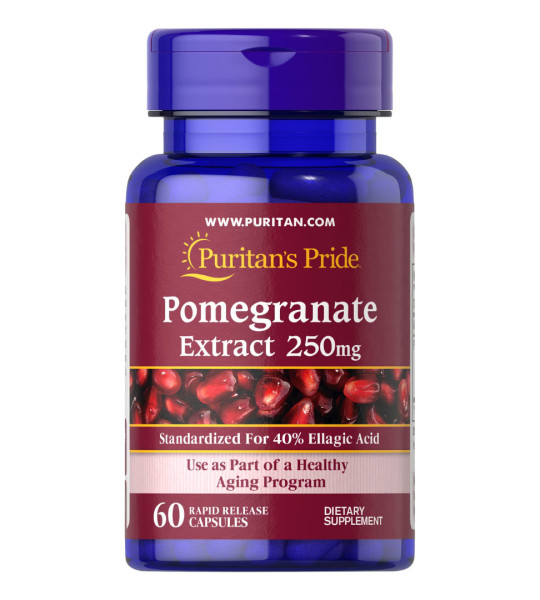 Puritan's Pride Pomegranate Extract 250 mg (60 капс)