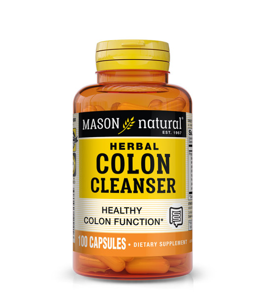 Mason Natural Herbal Colon Cleanser 2000 mg (100 капс)