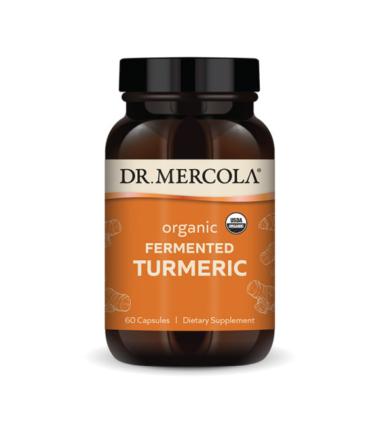 Dr. Mercola Organic Fermented Turmeric (60 капс)