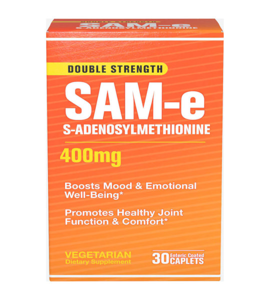 Puritan's Pride Double Strength SAM-e 400 mg (30 капс)