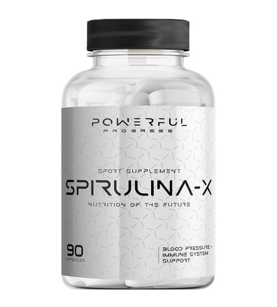 Powerful Progress Spirulina-X 500 mg (90 капс)