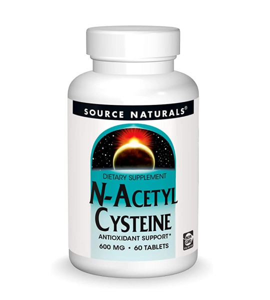 Source Naturals N-Acetyl Cysteine 600 mg (60 табл)