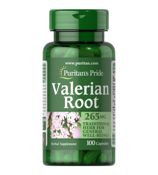 Puritan's Pride Valerian Root 265 mg (100 капс)