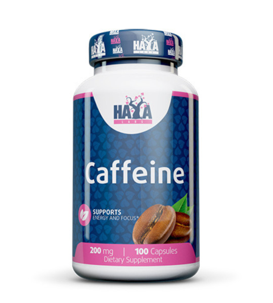 Haya Labs Caffeine 200 mg (100 капс)