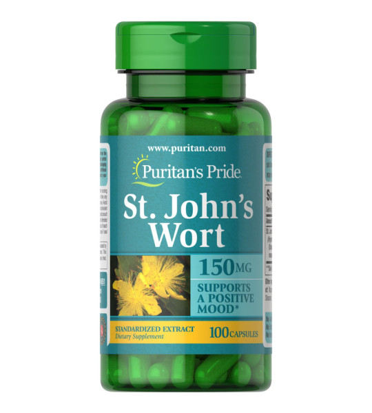 Puritan's Pride St. John's Wort 150 mg (100 капс)