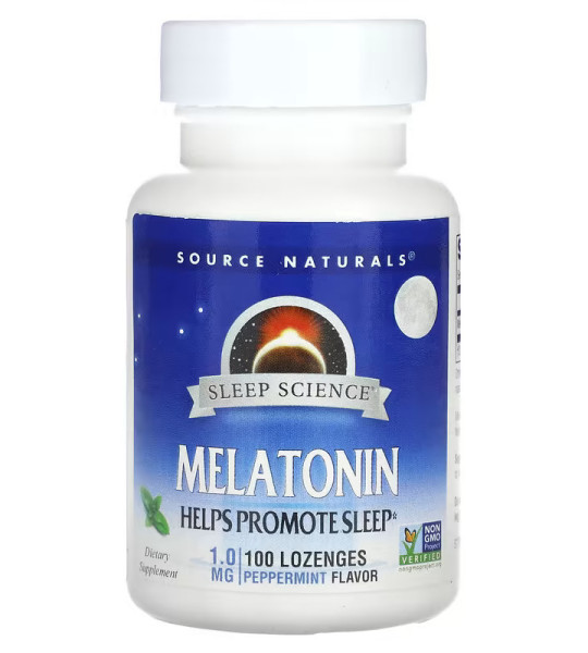 Source Naturals Melatonin 1 мг (100 табл)