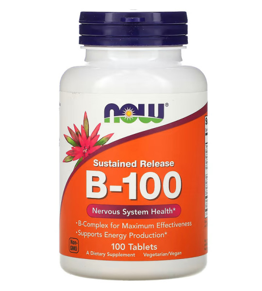 NOW B-100 Complex Tablets (100 табл)