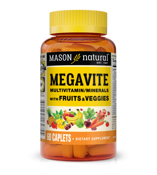 Mason Natural Megavite Caplets (60 табл)