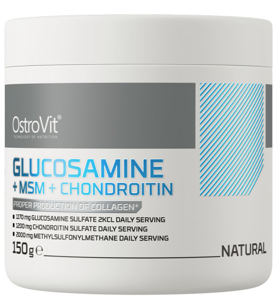 OstroVit Glucosamine + MSM + Chondroitin (150 грам)