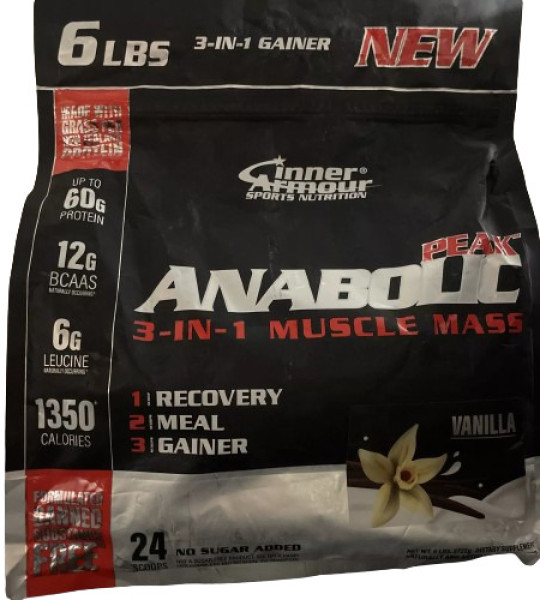 Inner Armour Anabolic Peak 3-in-1 Muscle Mass (2722 грам)