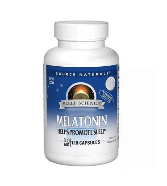 Source Naturals Melatonin 3 мг 120 капс