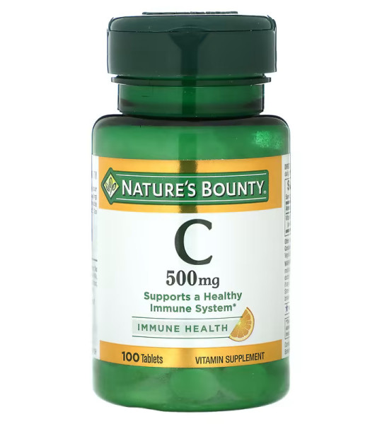 Nature's Bounty Vitamin C 500 mg (100 табл)