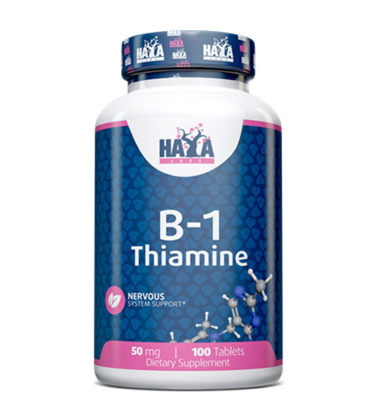 HaYa Labs B-1 Thiamine 50 mg (100 табл)