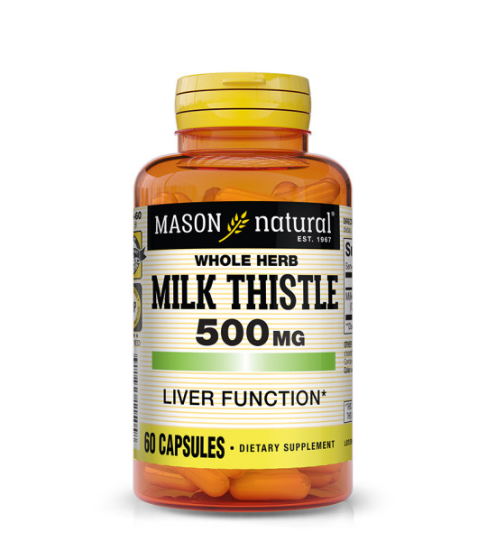 Mason Natural Milk Thistle 500 mg (60 капс)