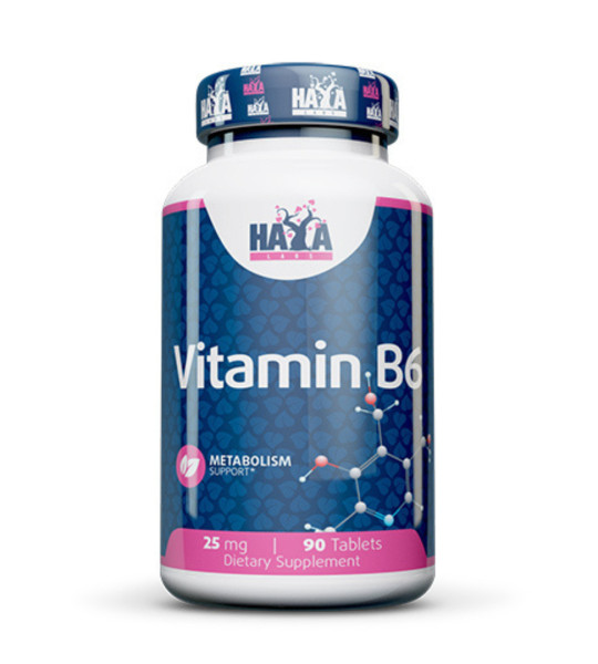 HaYa Labs Vitamin B6 25 mg (90 табл)