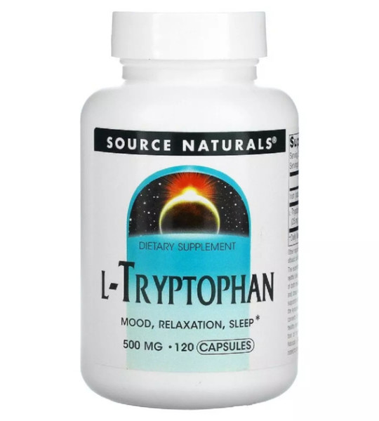 Source Naturals L-Tryptophan 500 mg (120 капс)