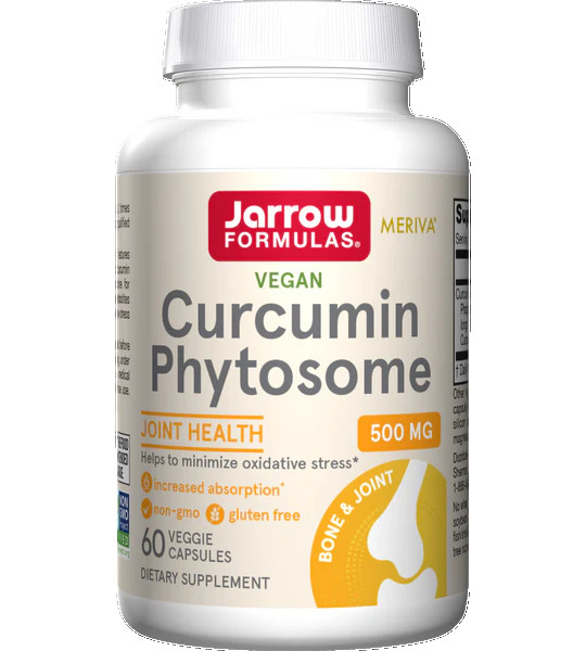 Jarrow Formulas Curcumin Phytosome Meriva 500 mg Veg Caps (60 капс)