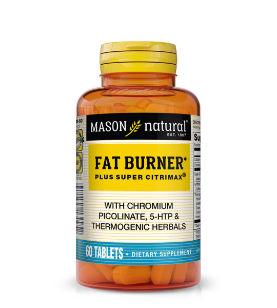 Mason Natural Fat Burner plus Super Citrimax (60 табл)